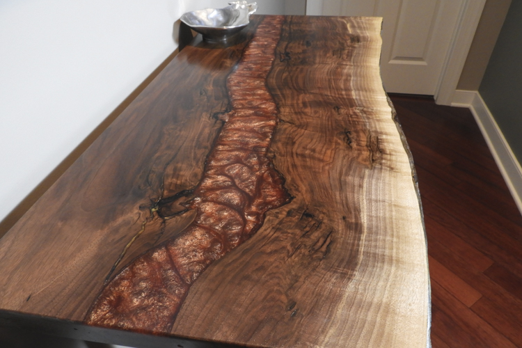 Lava Epoxy Table
