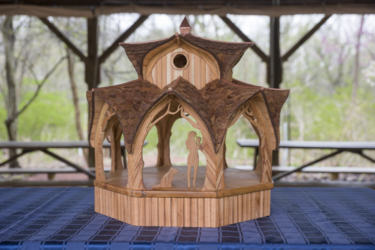 <span class="content-image-text">Architectural model of the new gazebo to be constructed at the Nature Center at Shaker Lakes</span>