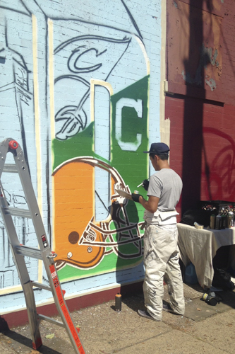 Welcome to Cleveland mural