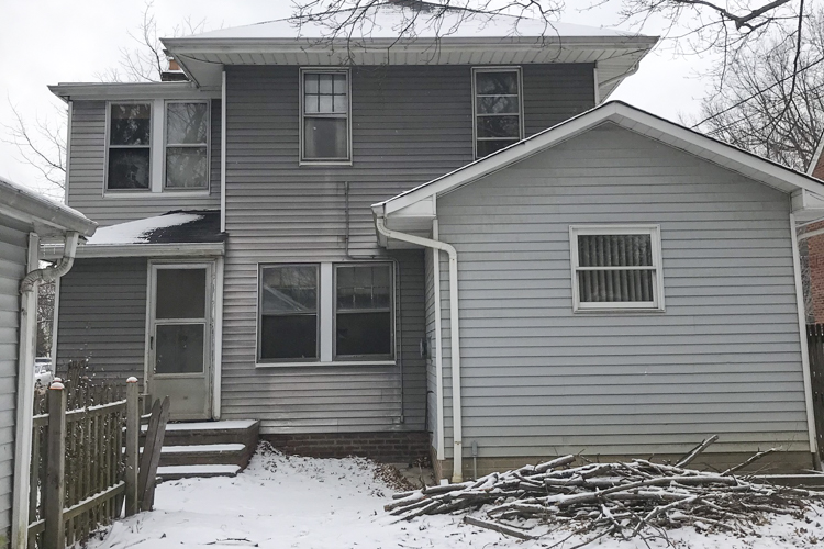 Before picture of the house