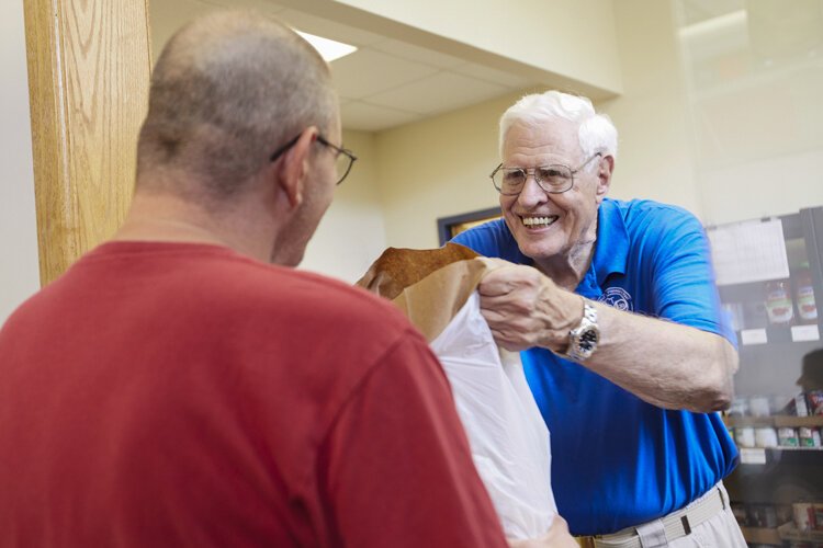 Hunger Network’s Food Rescue program volunteers are eager to make rescues.