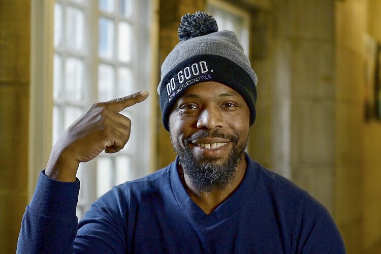 The nonprofit  groups can sell “Do Good” hats made by Cosmic Bobbins’ Cleveland Sews program.