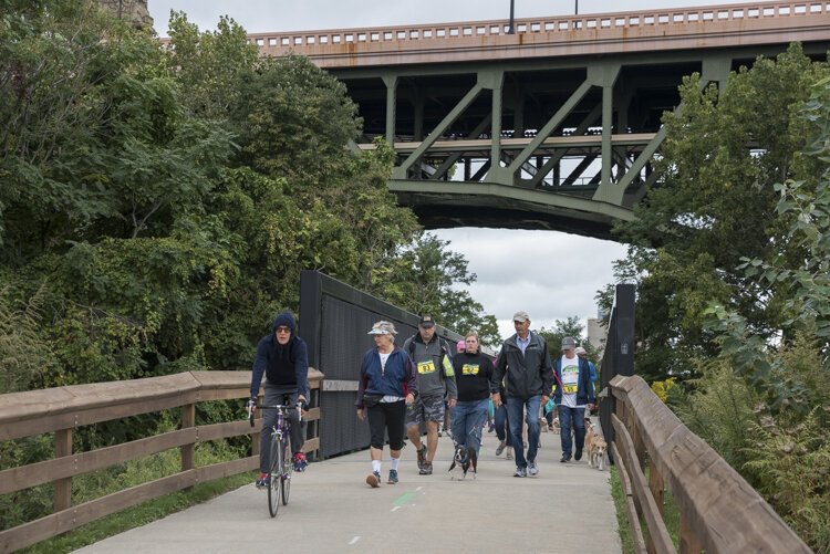 All of the proceeds of the Centennial Trail 5K run/walk benefit the Emerald Necklace Endowment Fund.