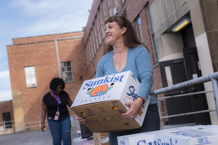 Giovanna Mingrone, founder of Stone Soup Cleveland.