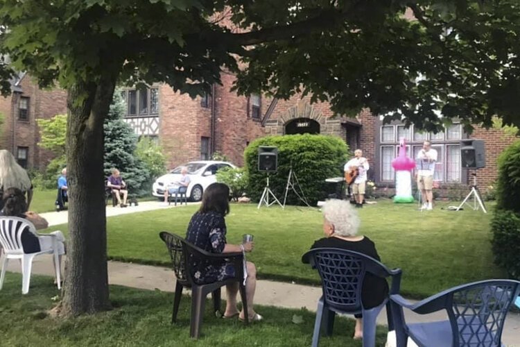 John Thayer outdoor concert