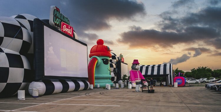 Parking Lot Social event in Houston