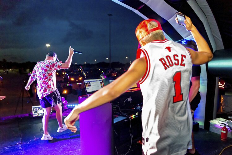 Parking Lot Social event in Houston