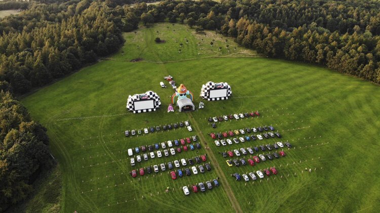 Parking Lot Social event in Edinburgh