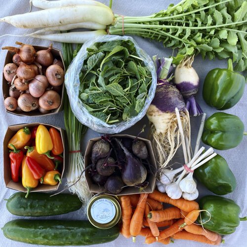 Ohio City Farm produce