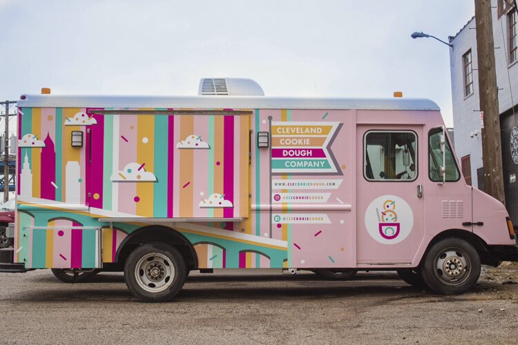 The Cleveland Cookie Dough Company's owners knew they were on to something when they launched the city’s only edible cookie dough food truck in 2018