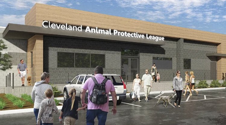 The Cleveland Animal Protective League renovations will add about 9,000 square feet to the 30,000-square-foot facility.