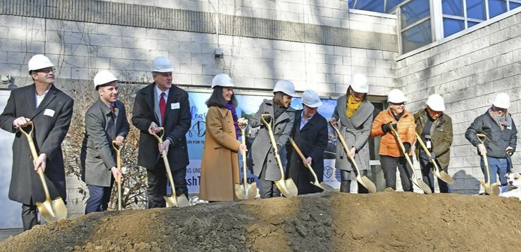 <span class="content-image-text">Ceremonial groundbreaking for “Unleash the Dream”, a private campaign where the APL raised more than 75% of its goal.</span>