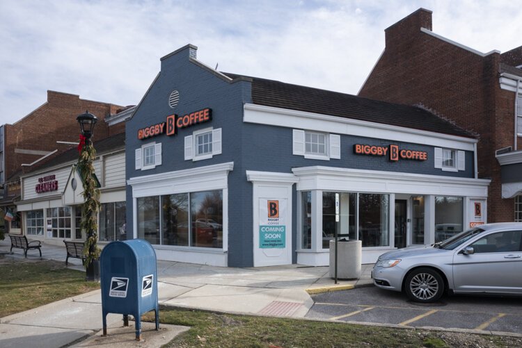 Biggby Coffee under renovation