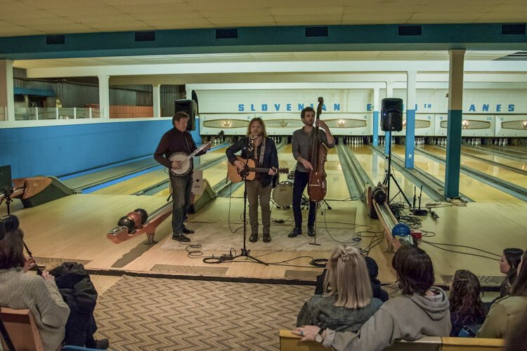This "Big Lebowski"-themed show was right up the alley for Sofar Sounds Cleveland, complete with the Thor Platter Trio at The Nash.