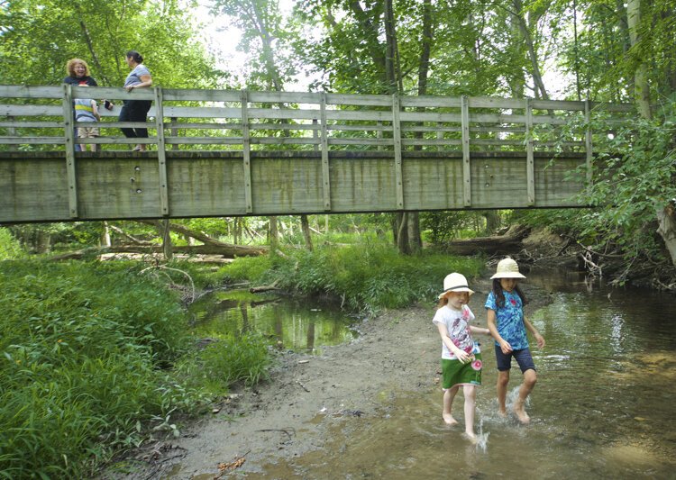 <span class="content-image-text">One of the bridges that will be replaced on the trail</span>