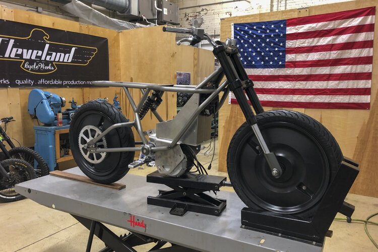 CycleWerks’ new e-mobility platform—The Falcon