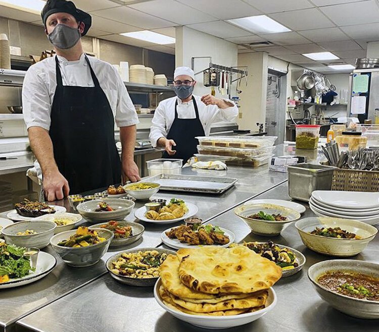 Some of the offerings at Amba.