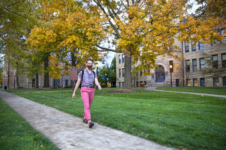 Dan Eggers at Baldwin Wallace College