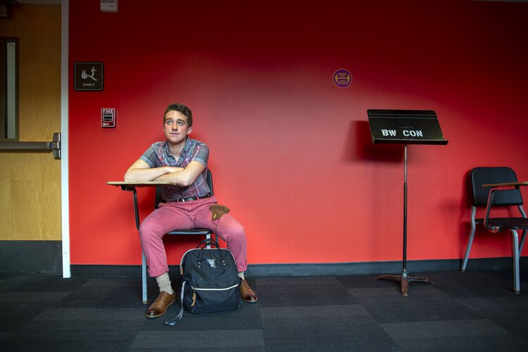 Dan Eggers at Baldwin Wallace CollegeDan Eggers at Baldwin Wallace College
