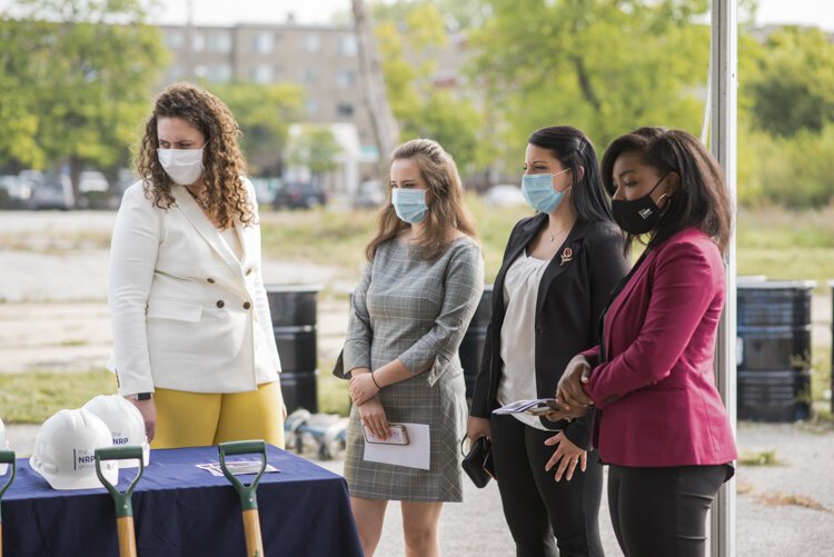 NRP Group Breaks Ground on 5115 at The Rising, a multifamily property in Cleveland's Broadway-Slavic Village Neighborhood.