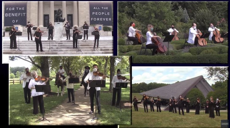 Musicians of The Cleveland Orchestra create Beethoven 9 Project, a video filmed throughout Greater Cleveland