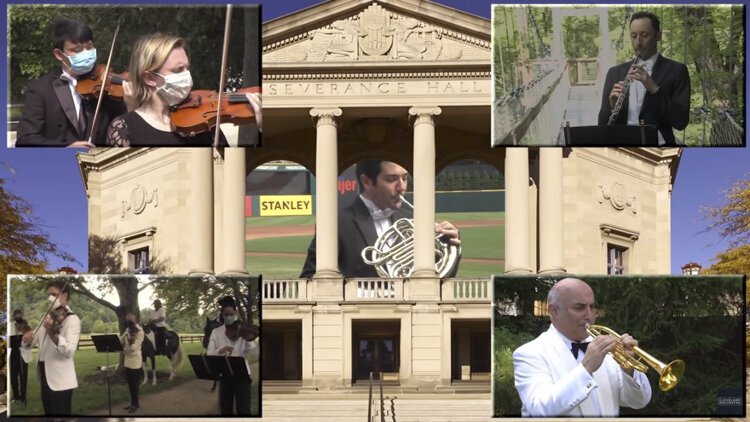 <span class="content-image-text">Musicians of The Cleveland Orchestra create Beethoven 9 Project, a video filmed throughout Greater Cleveland</span>