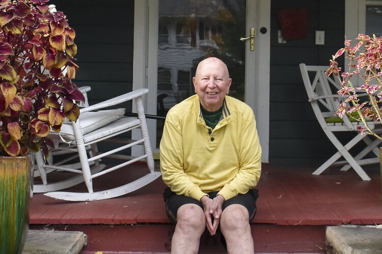 <span class="content-image-text">One evening in late April Theodore R. Wilson stepped onto his porch and howled to the sky to show support for frontline and health care workers.</span>