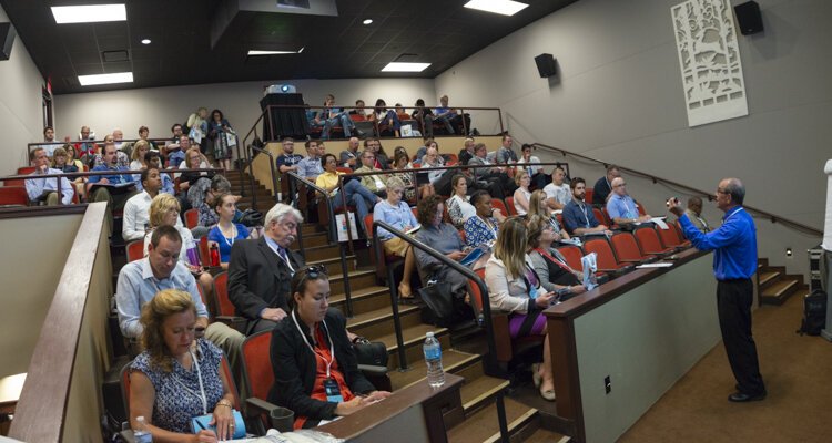 The upper theater during the Startup-Scaleup event in 2016