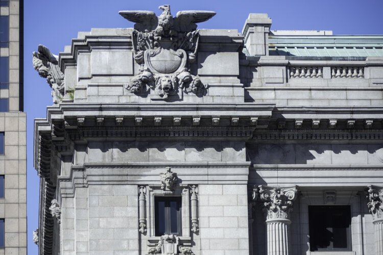 The Metzenbaum Courthouse detail