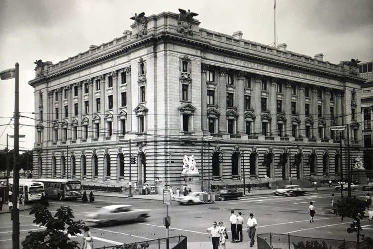 Metzenbaum Courthouse - Federal Building in downtown Cleveland, ca. 1965