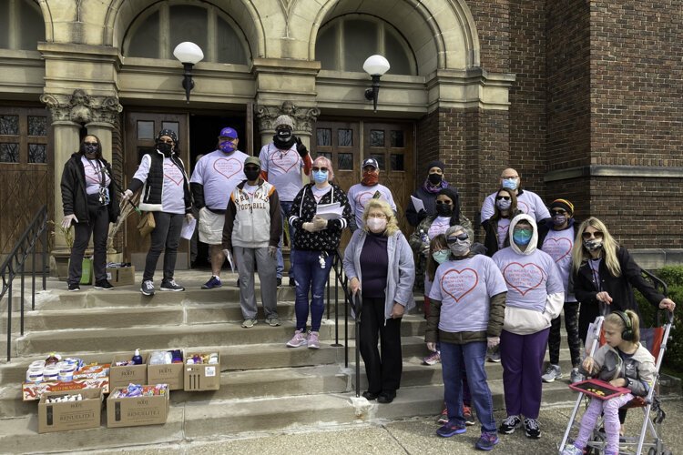 <span class="content-image-text">On Saturday April 17, the Willson School Walk of Love was held in the neighborhood around the school and St. Casimir Church. Participants collected donations of personal care items to be distributed to area residents at the Wall of Love at the schoo</span>