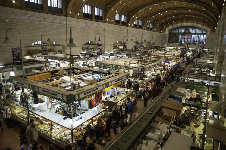 West Side Market interior