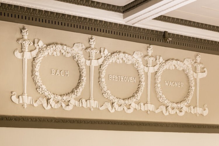 Detail in the Olney Gallery.