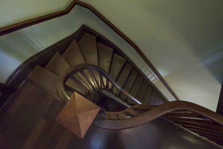 Interior of the Olney Residence.