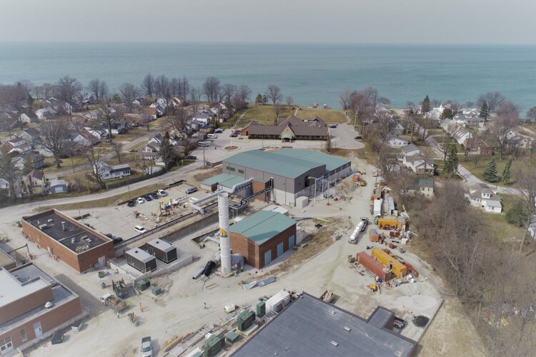 Drone photos taken in March 2021