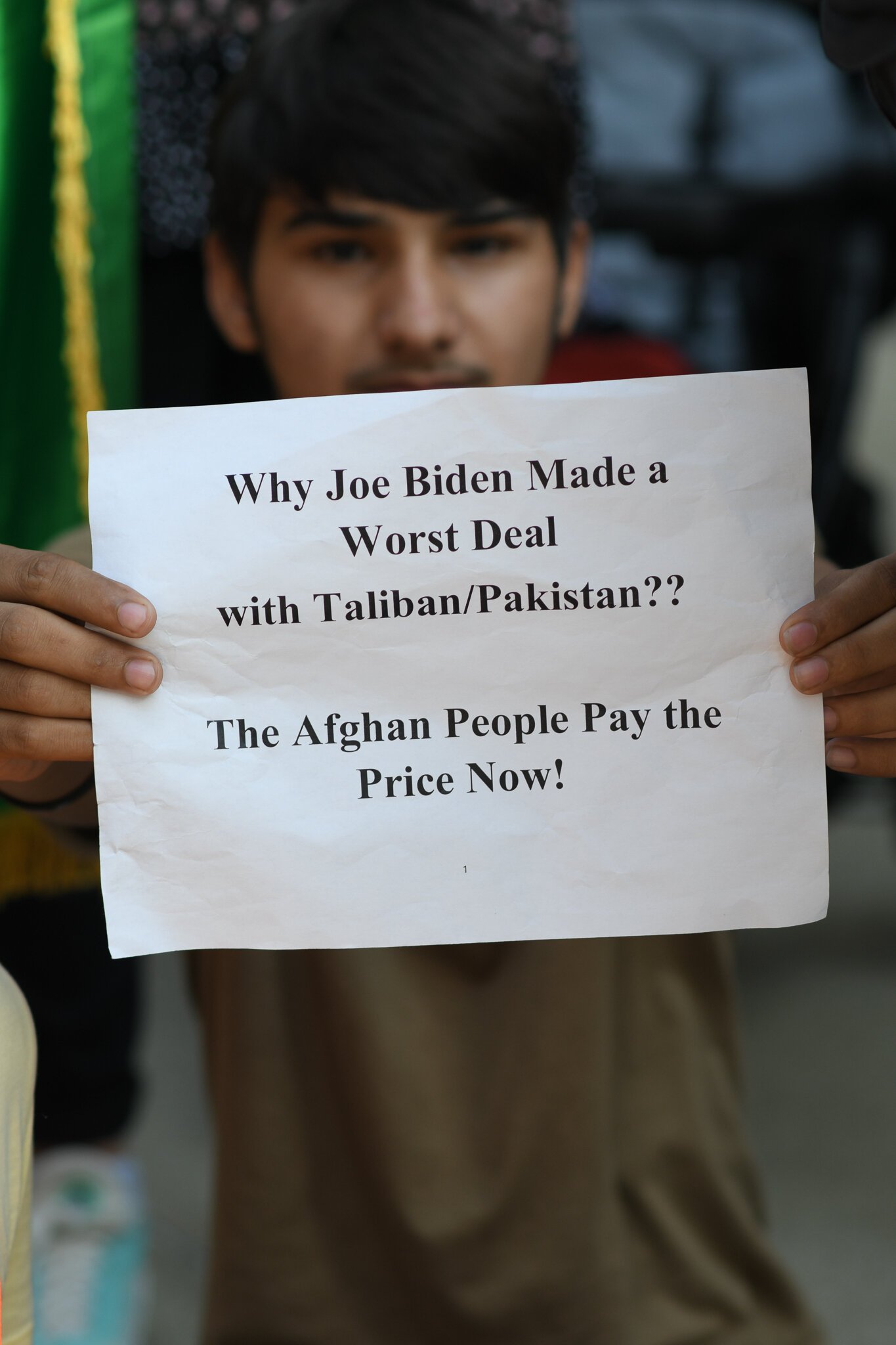 Afghanistan Crisis Protest