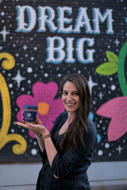 <span class="content-image-text">To promote Cleveland’s local coffee industry, with a sustainability twist Aleksandra Brankov launched Cafilia in July 2020.</span>