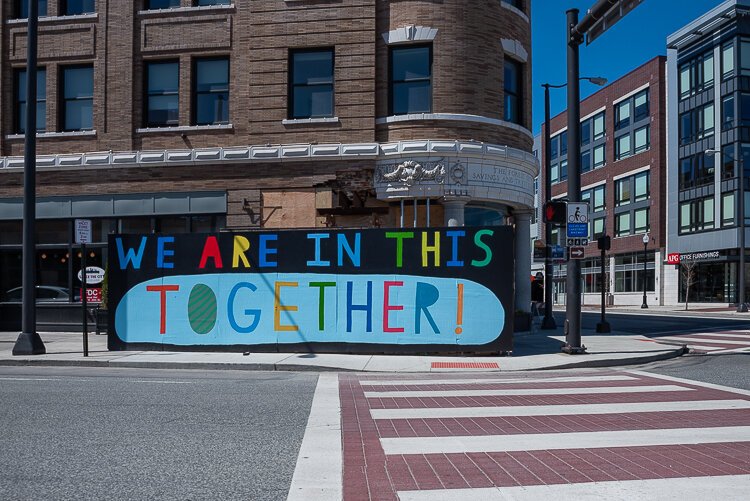 We Are In This Together by artist Erin Guido