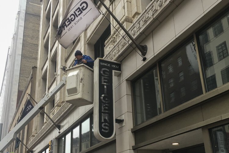 Geiger’s Greater Cleveland’s 89-year old revered retailer has announced that its downtown store at 1020 Euclid Avenue, closed since June 2020, will not re-open.