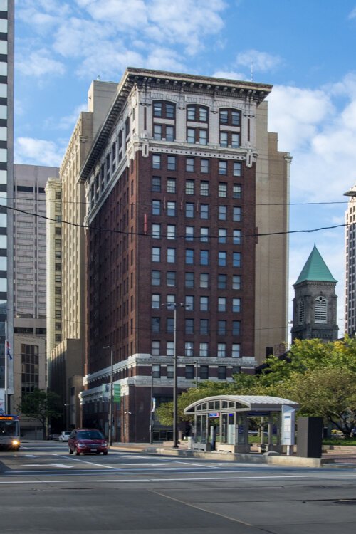 <span class="content-image-text">Projects like the renovation and adaptive reuse of the former Illuminating Company building into the residential apartment project 75 Public Square are underway.</span>