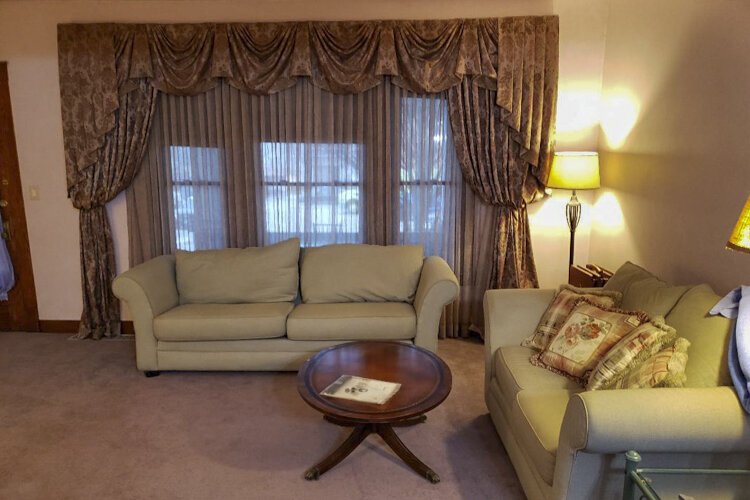 Mom’s House living room