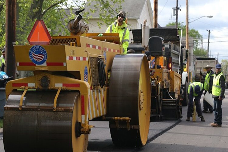 Cuyahoga County Council approved a contribution of $7.5 million across six road repair projects in 2021.