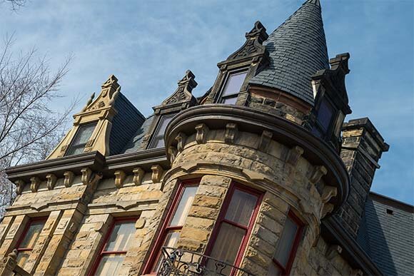 Tiedemann House, also known as Franklin Castle