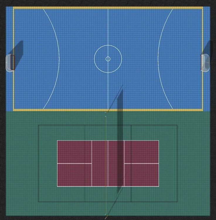 <span class="content-image-text">Rendering of what the sport court will look like with the colors the kids chose.</span>