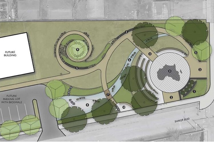 Conceptual design of the new Ubuntu Gathering Space in Cleveland