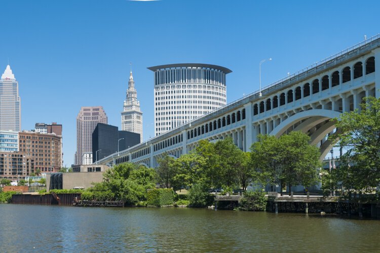 The viaduct was finally rendered obsolete by construction of the Detroit Superior high-level Bridge, which was completed in 1917.
