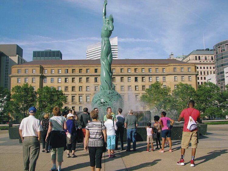 Take A Hike free in-person walking tours of unique and historic neighborhoods in Cleveland.