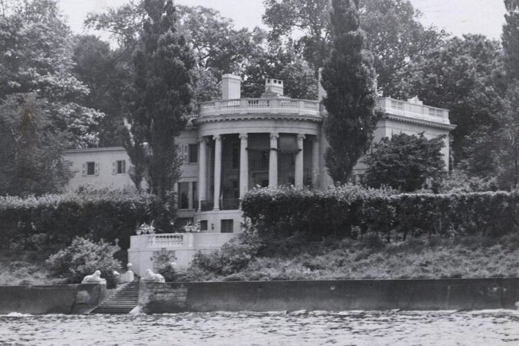 Gwinn as Seen from Lake Erie in1955.