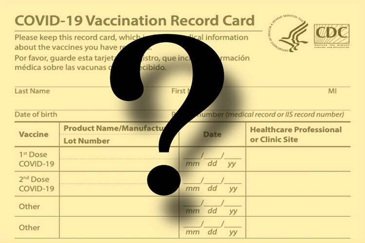 Vaccine card