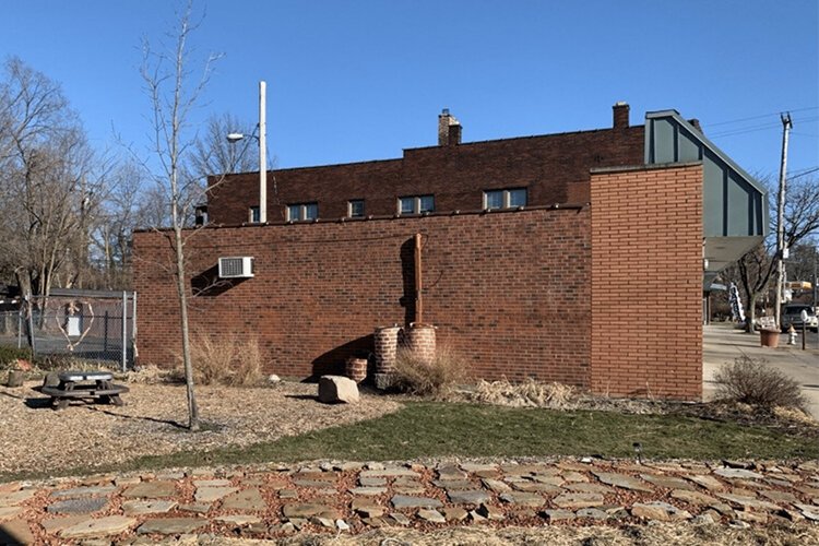 <span class="content-image-text">The building for the Cleveland Heights centennial mural is located at 2555 Noble Rd.</span>